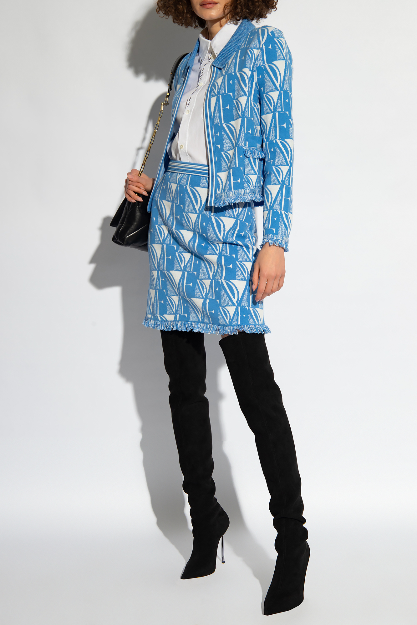 Diane Von Furstenberg 'Morgaine' patterned cardigan